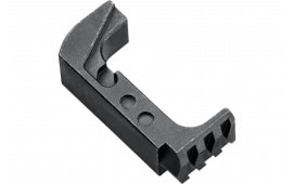 Tyrant CNC TD43X48ESTEELBLACK Magazine Release For Glock 43X/48 Pistols, Aluminum/Steel Black, CNC Machined, Textured Surface.