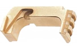 Tyrant CNC TD43X48ESTEELGOLD Extended Magazine Release - Fits Glock 43x/48 Pistols, Gold Aluminum/Steel