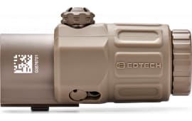 EOTech G33 Magnifier G33.NMTAN 3x Fixed Magnification No Reticle No Mount Tan/FDE