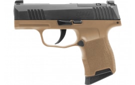 Sig Sauer P365X 3659CTXR3P Semi-Auto Pistol 9mm 3.1" Barrel 10+1 Striker Fired Optic-Ready Coyote Tan XRAY Sights