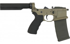 Franklin Armory Libertas Built Lower Receiver 0020009BLK Rifle Multi-Caliber Billet 7075-T6 Ambi QD Mounts