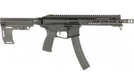 Patriot Ordnance Factory Phoenix 2125 Semi-Auto Pistol 9mm 8" Barrel 35+1 Blowback Threaded Black Anodized