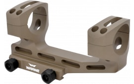 Warne LR-SKEL Skeletonized 30mm Scope Mount, Accessory Mount, 20 MOA Slope, Flat Dark Earth, Aluminum.