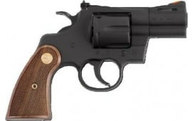 Colt Python 2.5" Matte Blued Revolver, .357 Magnum/.38 Special, 6-Round, DA/SA, Vent Rib Barrel, Walnut Grips