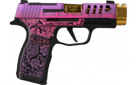 Sig Sauer 365X9BXR3PDISCOGCB Shark Coast Tactical Disco BUG Gold Barrel 365XR