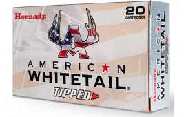 Hornady American Whitetail 308 Win 150gr InterLock SP Brass Case 20 Rounds.