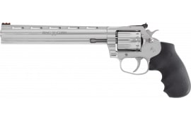 Colt King Cobra Target KCOBRA22-SP8RFO Revolver, .22 LR, 8" Barrel, 10rd, DA/SA, Stainless, Red Fiber Optic, Hogue Grip, Vented Rib