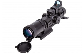 Firefield RapidStrike 1-4x24 SFP Riflescope FF13071K, Circle Dot Reticle, 30mm Tube, Red/Green Illuminated.