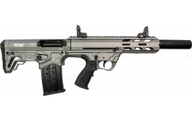 GForce Arms GFY-1 GFY11220TG Shotgun, 12 Gauge, 18.5" Barrel, 5+1, Semi-Auto, Bullpup, Threaded Barrel, Tactical Gray Cerakote.