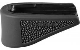 Hogue OverMolded Rubber Grip Extension Base Pad For Glock 43 6-Round Magazines, Black