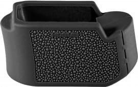 Hogue Overmolded Rubber Grip Extension Base Pad For Glock 26 9mm, Black