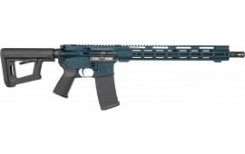 Diamondback Firearms DB15 Carbon DB1717K252 Rifle, 5.56 NATO, 16" Barrel, 30+1, Semi-Auto, Jesse James Blue, 15" M-LOK, Threaded Barrel.