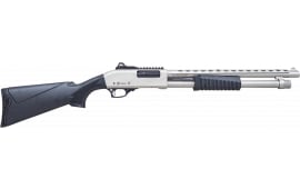 Citadel Mariner FRMN2020SYN Pump Shotgun 20 Gauge 18.5" 4+1 Nickel Synthetic Picatinny Rail Heat Shield