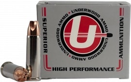 Underwood Ammo Xtreme Defender .38 Special +P 100gr Copper Solid Monolithic 20rd Nickel-Plated Brass.