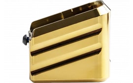 Cross Armory Magazine Extension CRG+0MEG17GD for Glock 17/22/31 Gen 1-5 9mm/.40S&W/.357SIG Gold 0-Round