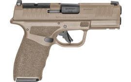 Springfield Armory Hellcat Pro OSP Pistol 9mm 3.7" Barrel 10+1 FDE Optics-Ready Adaptive Grip Texture