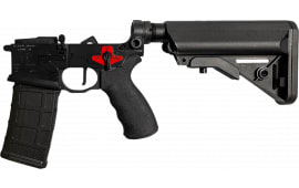 Franklin Armory Libertas Billet Lower Receiver, .223/5.56 NATO, 16" Barrel, 30-Round Capacity, Semi-Automatic, Black Hardcoat Anodized - 0020023BLK