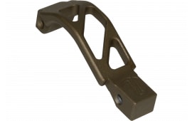 Timber Creek Outdoors AR Oversized Trigger Guard Burnt Bronze Aluminum, Drop-In, Aircraft Grade, Skeletonized.