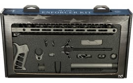 Timber Creek Outdoors Enforcer Complete AR-15 Build Kit Tungsten 15" M-LOK Handguard .223 Muzzle Brake