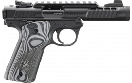 Ruger Mark IV 22/45 Lite 43959 Pistol 22 LR 4.4" Barrel 10+1 SA Black Anodized Oversized G10 Grips