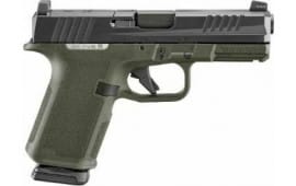 Ruger RXM 19427 9mm Pistol 4" Barrel 15+1 Striker-Fired Optics-Ready Tritium Front OD Green Grip