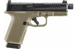 Ruger RXM 9mm Luger 4.5" Threaded Barrel Pistol 15+1 FDE Optics-Ready Tritium Front Sight