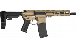 CMMG Banshee Mk4 30AF20ACT Pistol .300 BLK 8" 30+1 Semi-Auto Coyote Tan Threaded Barrel RipBrace