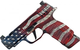Blown Deadline Custom Sig Sauer P365 XL 9mm 3.7" 12rd Semi-Auto Pistol, Patriotic Cerakote