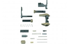 Timber Creek Outdoors AR Lower Parts Kit Burnt Bronze Aluminum AR-15 Ambi Safety & Takedown Pins