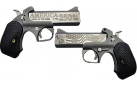Bond Arms America 250th BA250TH-45/410 Derringer .45LC/.410 4.25" 2Rd Rough Single Action