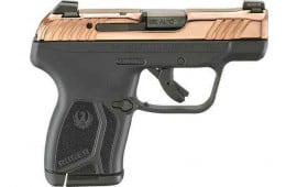 Ruger LCP Max Model 13740 Pistol .380 Auto 2.80" Barrel 10+1 Semi-Auto Rose Gold PVD Slide Tritium Front Sight