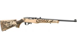 Ruger 10/22 Eagle 31226 Rifle .22 LR 18.5" 10rd Semi-Auto Engraved Eagle Laminate Stock, Scope Base Included