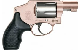 Smith & Wesson Model 642 Airweight 13632 Revolver 38 Special +P 1.88" Barrel 5-Round DAO Rose Gold Frame Stainless