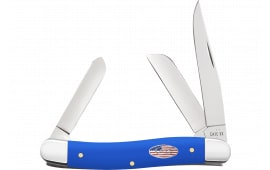 Case Medium Stockman 16402 Folding Knife, Clip/Sheepsfoot/Spey Blades