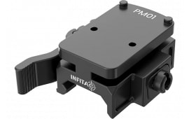 Infitac 2A01100023 Picatinny Rail Optic Mount, Fits Any Picatinny Rail, Black