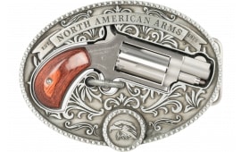 North American Arms Chuckwagon NAA-22MS-BBO Revolver .22 WMR 1.13" 5Rd Single Action Buckle Holster