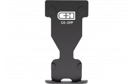 C&H Precision Gen 6 Optic Mounting Plate, Leupold DeltaPoint Pro, Black Anodized