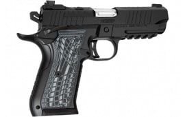 Kimber KDS9c Rail 3100017 Pistol 9mm 4.09" 10+1 SA Optics-Ready Night Sights Black