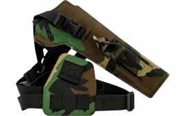 Cole-TAC Varmint Wrangler Chest Holster for Suppressed .22 Pistols, Universal Fit, Integrated Spare Mag Pouch