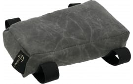Cole-TAC Flat Bag Waxed Rifle Shooting Rest, Grey Cordura Nylon, Polymer Fill