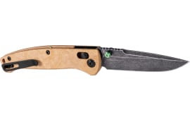 Hogue Mysto Manual Folder 3.4" CPM MagnaCut Clip Point Blade Richlite