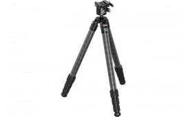 Leofoto SA-324CX+MA-40X Carbon Fiber Tripod Black, 32mm Tube Diameter, 25kg Max Load Capacity.