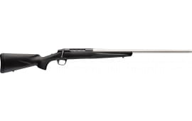 Browning 036115229 X-Bolt 2 Special LR Full Size 3.1"\s26" Matte Stainless Threaded Barrel, Matte Stainless Steel Drilled & Tapped Receiver, Black Adj Comb & LOP Synthetic Stock Right Hand