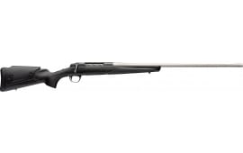 Browning 036118229 X-Bolt 2 Western Hunter Special Full Size 3.1"\s26" Matte Stainless Threaded Barrel, Matte Stainless Steel Drilled & Tapped Receiver, Black Adj Comb Synthetic, Stock Right