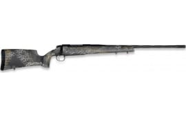 Weatherby 3WAST338WR6B 307 Alpine ST Full Size 4+1 24" Graphite Black Cerakote Spiral Fluted Threaded Barrel, Graphite Black Cerakote Steel Drilled & Tapped Receiver, Gray & Gold Sponge Ac