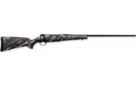 Weatherby MBT20N25CMR4B Mark V Backcountry 2.0 Ti 4+1 22" Graphite Black Cerakote Fluted Threaded Barrel, Titanium Drilled & Tapped Receiver, Carbon Fiber w/Gray & White Sponge Accents Fi