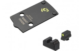 Night Fision GLK-OPBS-507K-43X-YGZX Optic Plate Tritium Yellow Front Sight Fits Glock 43X MOS