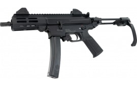 Military Armament MAC IX 12755002 Pistol 9mm 6.5" 30Rd Threaded Brace Black