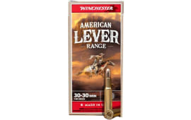Winchester American Lever .30-30 Win 150gr Jacketed Hollow Point Brass 20rd