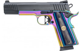 Chiappa 1911 Superior OR Pistol 440.237 .45 ACP 5" Barrel 8+1 Semi-Auto Optics-Ready Blue Laminate Grips
